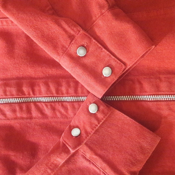 CAbi zip up front denim jacket - Picture 5 of 5